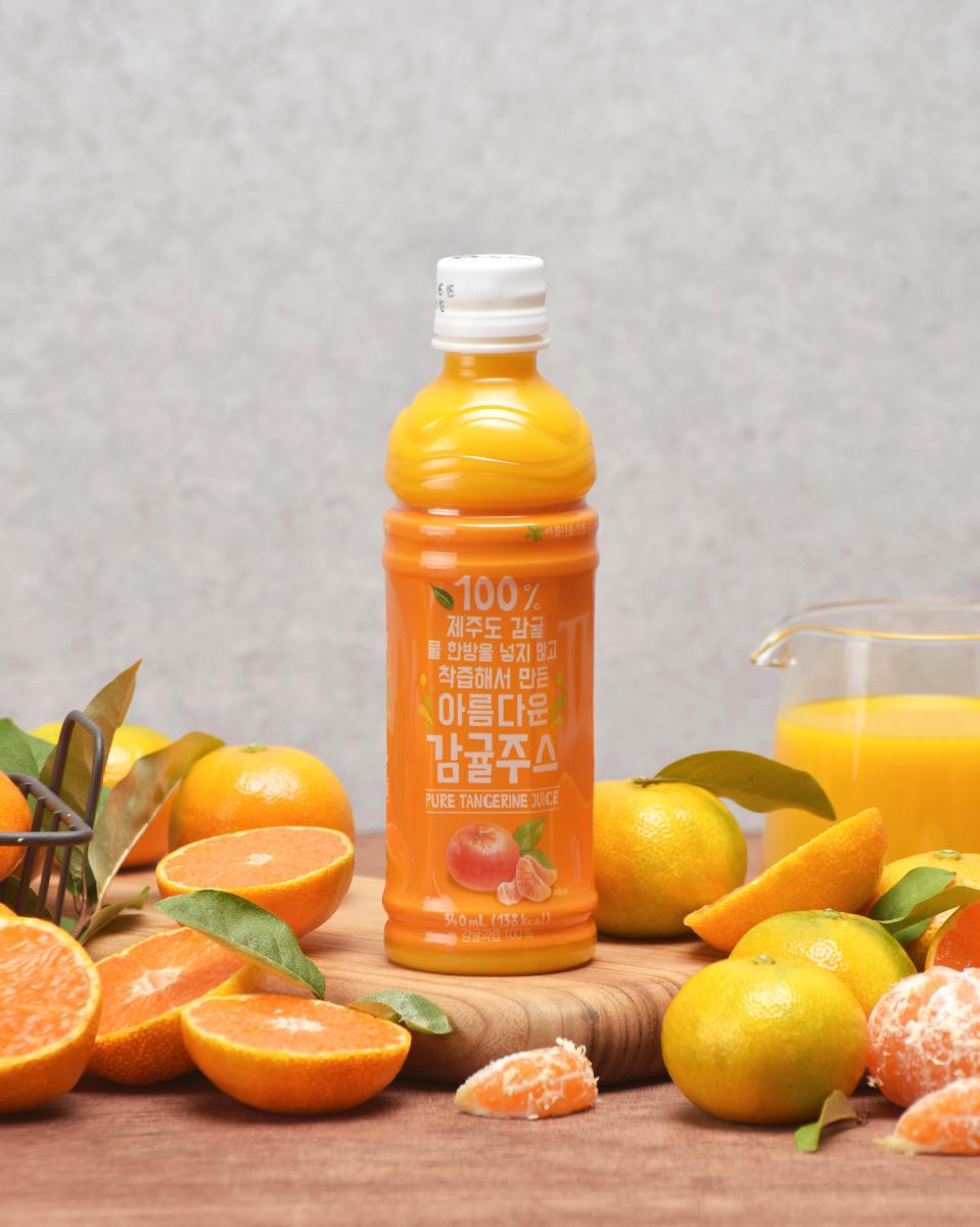 [도매가] 아름다운감귤주스340ml