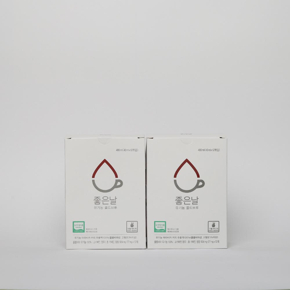 좋은날 유기농 콜드브루 파우치 선물세트 40ml*24개입-성미산 좋은날 협동조합-차세대 판로플랫폼 스토어(STORE) 36.5