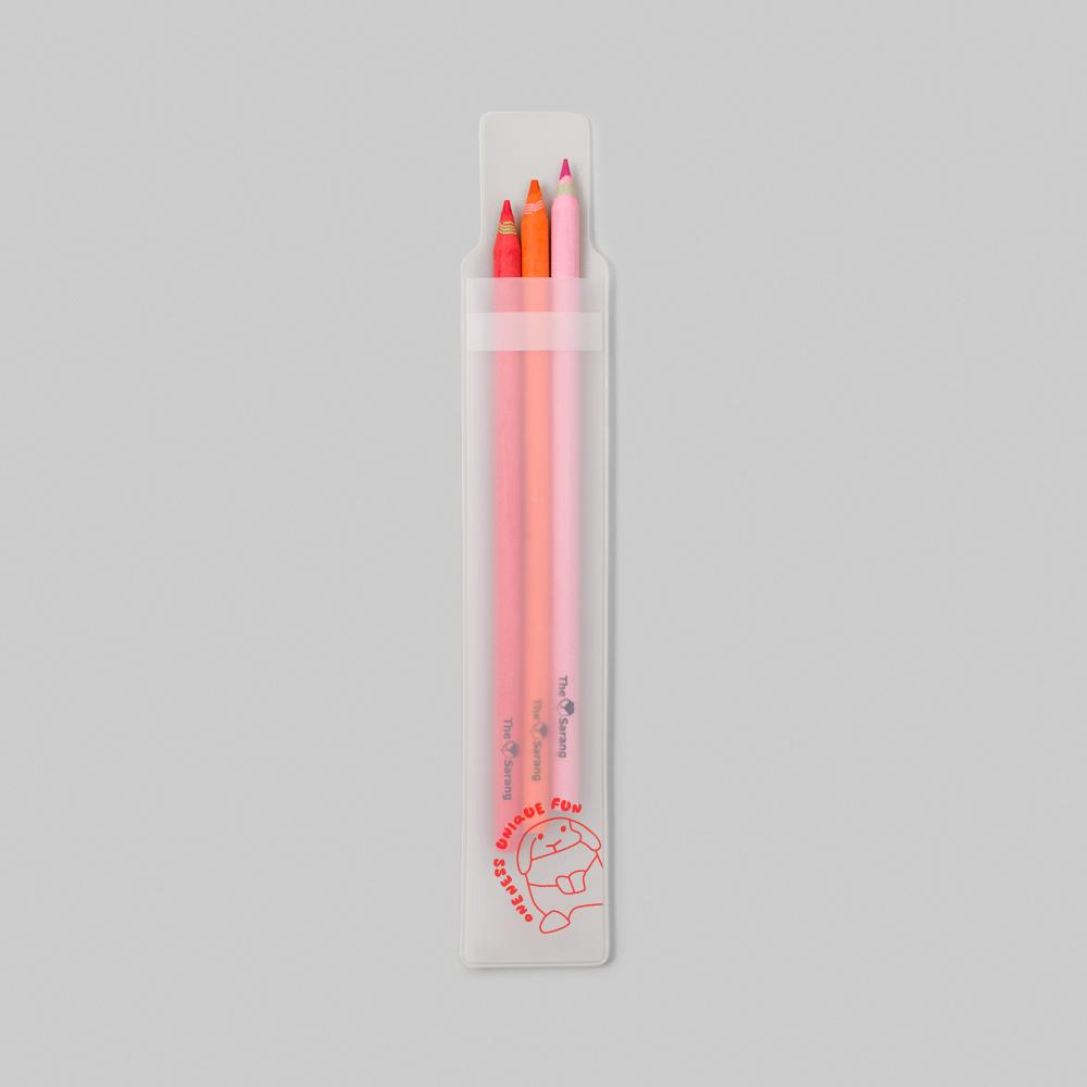 보킷 친환경문구 재생종이 연필/색연필 3pcs