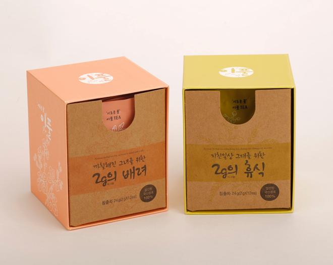 [이풀]선물하기 좋은 프리미엄 약초블렌딩티 2g의 휴식 2g의 배려 세트 (2g*24티백)-이풀약초협동조합-차세대 판로플랫폼 스토어(STORE) 36.5