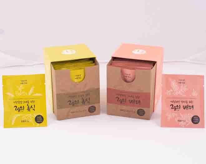 [이풀]선물하기 좋은 프리미엄 약초블렌딩티 2g의 휴식 2g의 배려 세트 (2g*24티백)-이풀약초협동조합-차세대 판로플랫폼 스토어(STORE) 36.5