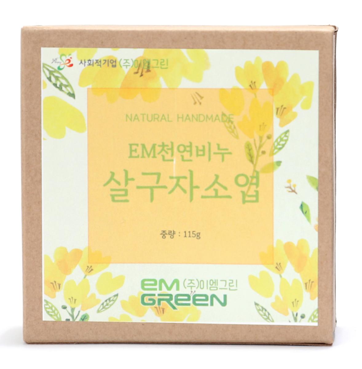 EM천연 미용비누 6종 (어성초/살구자소엽/진주황토/비타민나무/유아아토/클로렐라)