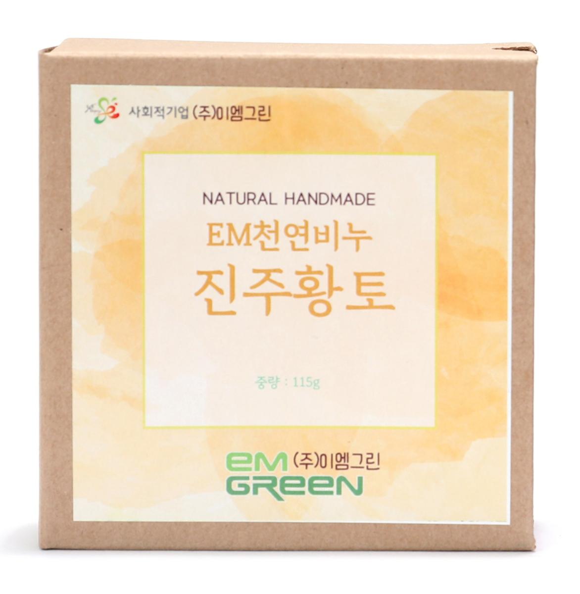 EM천연 미용비누 6종 (어성초/살구자소엽/진주황토/비타민나무/유아아토/클로렐라)