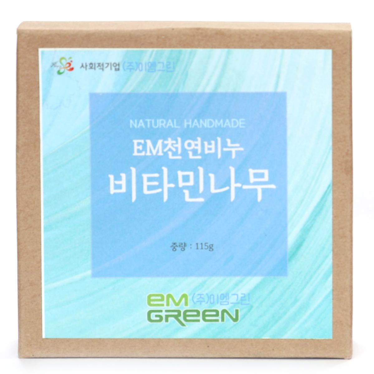 EM천연 미용비누 6종 (어성초/살구자소엽/진주황토/비타민나무/유아아토/클로렐라)