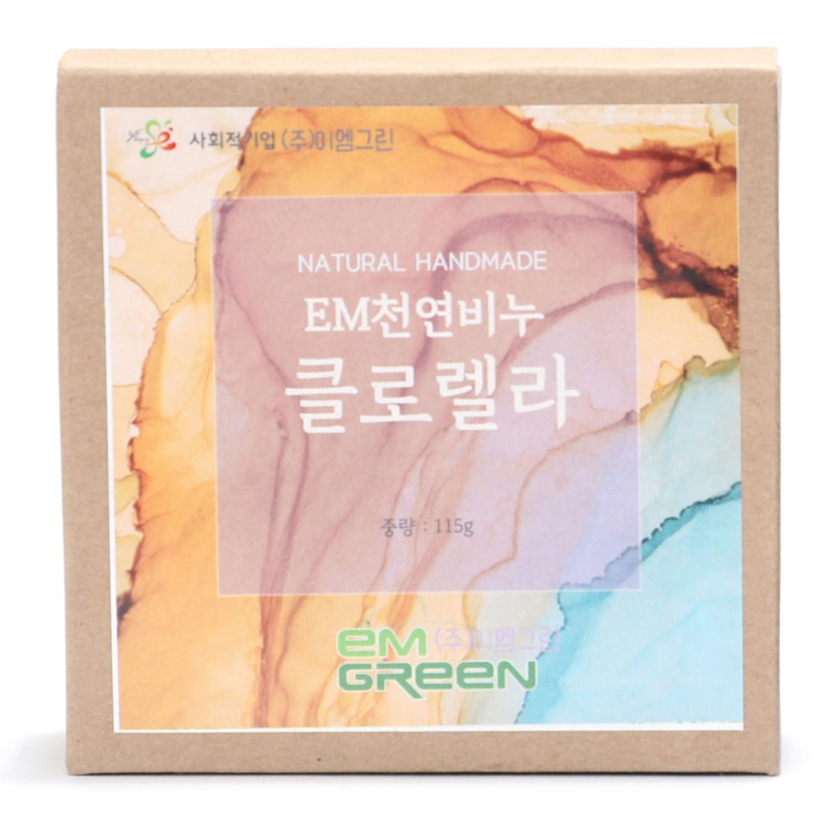 EM천연 미용비누 6종 (어성초/살구자소엽/진주황토/비타민나무/유아아토/클로렐라)