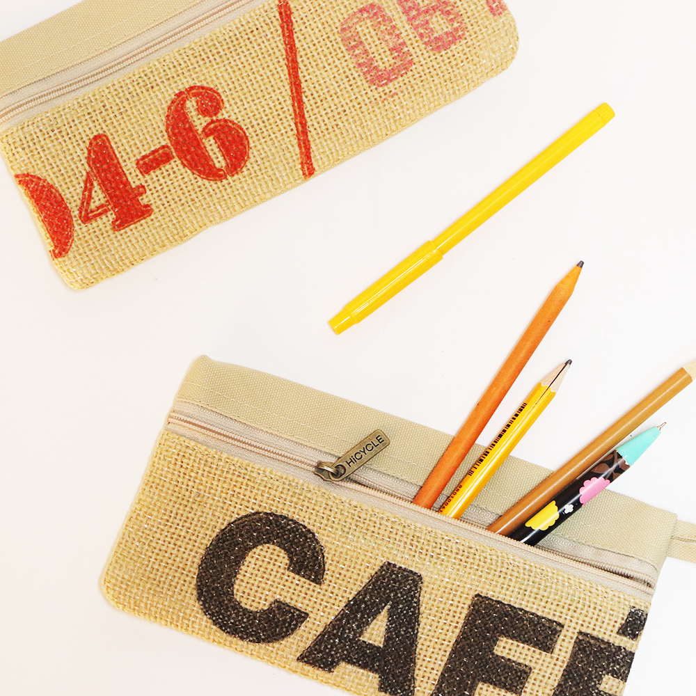 [Dadum:e]  커피자루 업사이클링 필통 케이스