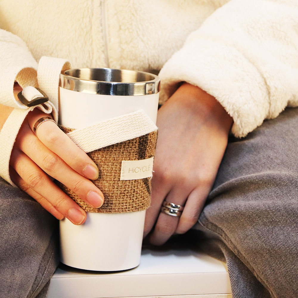 [Dadum:e] 커피자루 업사이클링 텀블러백