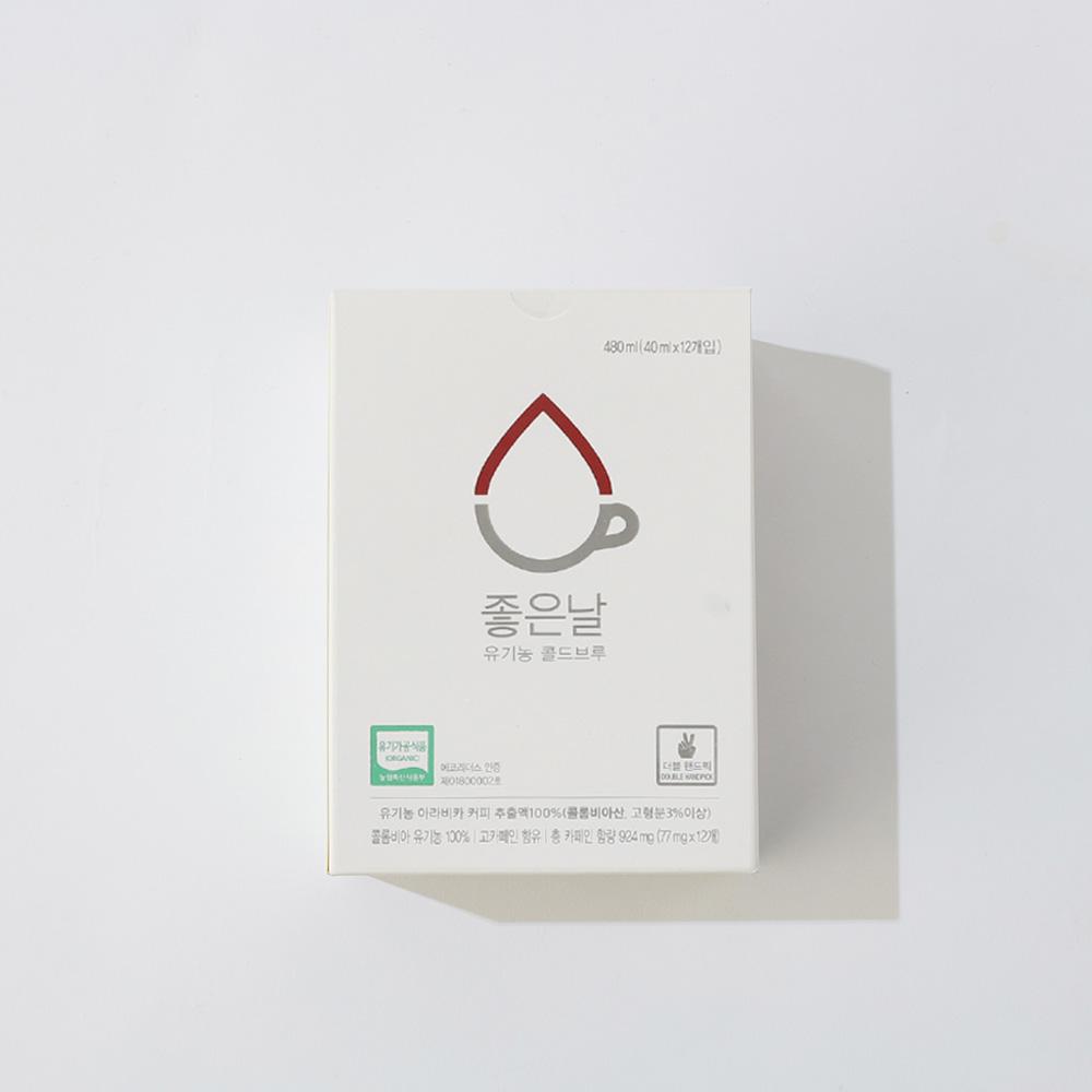 좋은날 유기농/공정무역 콜드브루 커피 파우치 선물세트 40ml*24개입-성미산 좋은날 협동조합-차세대 판로플랫폼 스토어(STORE) 36.5