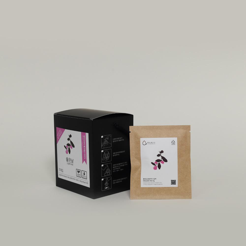 좋은날 공정무역 에티오피아 드립백 커피 10개/1박스-성미산 좋은날 협동조합-차세대 판로플랫폼 스토어(STORE) 36.5