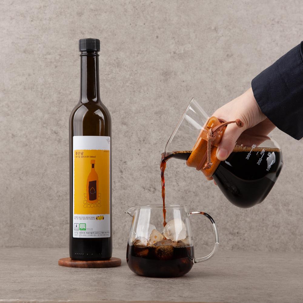 좋은날 유기농 콜드브루 500ml*1병-성미산 좋은날 협동조합-차세대 판로플랫폼 스토어(STORE) 36.5