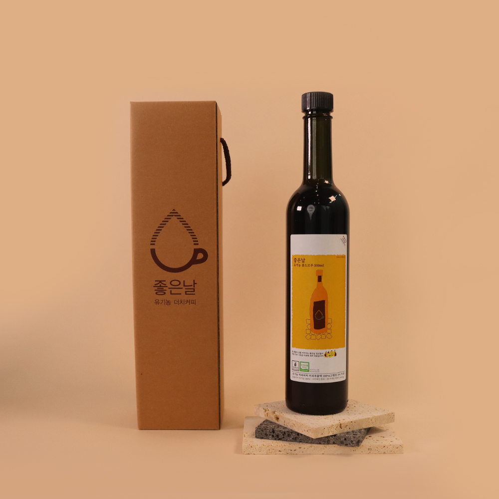 좋은날 유기농 콜드브루 500ml*1병-성미산 좋은날 협동조합-차세대 판로플랫폼 스토어(STORE) 36.5