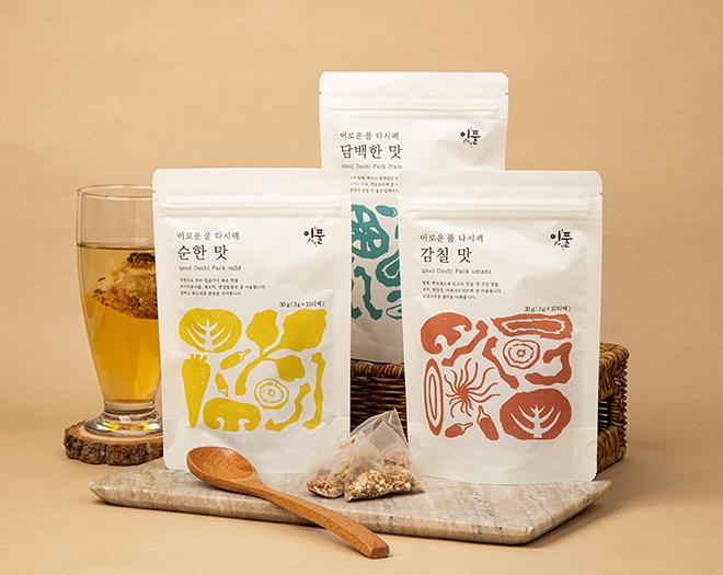 [이풀]담백깔끔한맛 천연육수, 이풀 다시팩 3종(담백한맛/감칠맛/순한맛, 3g 10팩)-이풀약초협동조합-차세대 판로플랫폼 스토어(STORE) 36.5