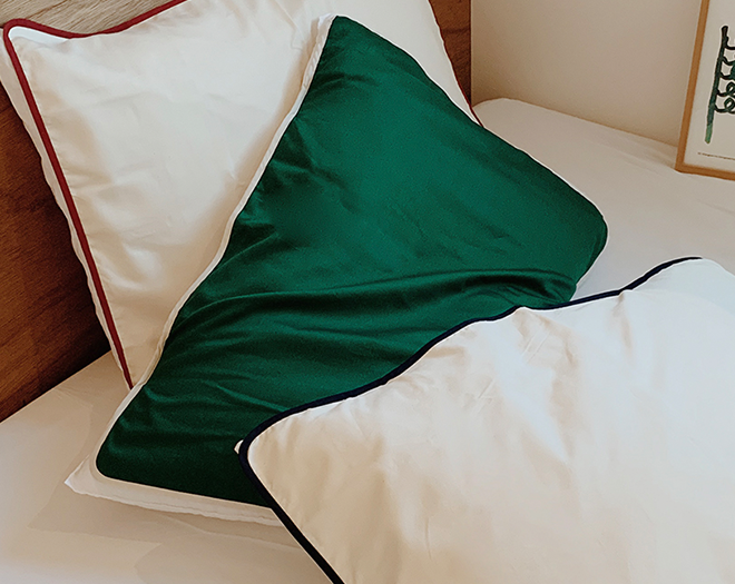 의식주의 유기농 순면 베개 커버 1EA 