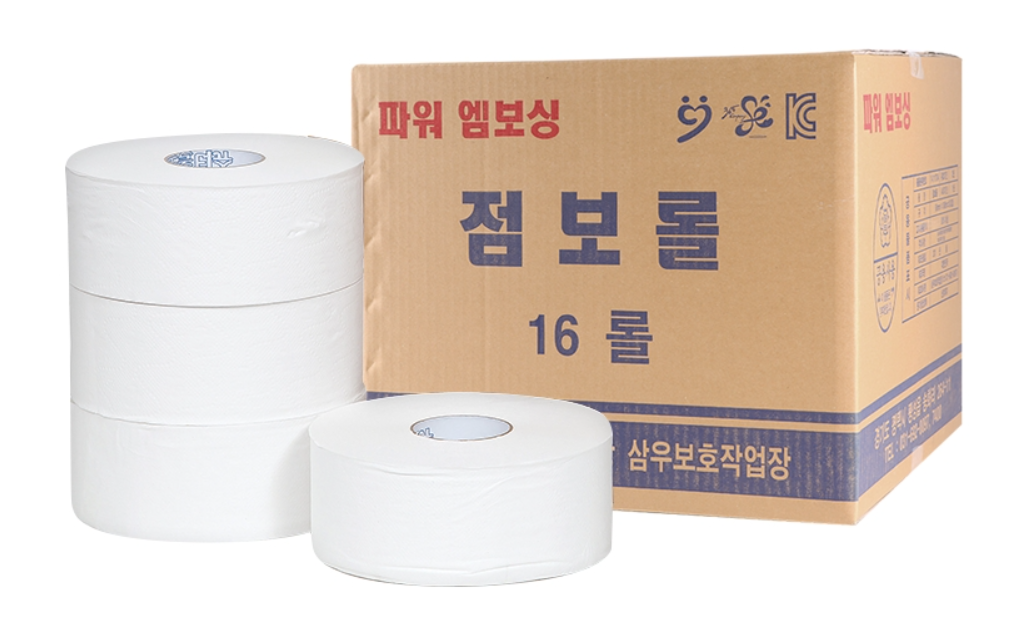 점보롤 2겹 300*16롤-(사)함께하는세상 삼우보호작업장-차세대 판로플랫폼 스토어(STORE) 36.5