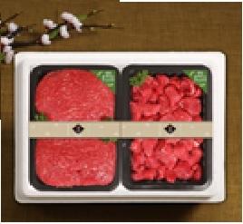 1등급횡성한우 실속3호 1kg(불고기500g, 국거리500g)