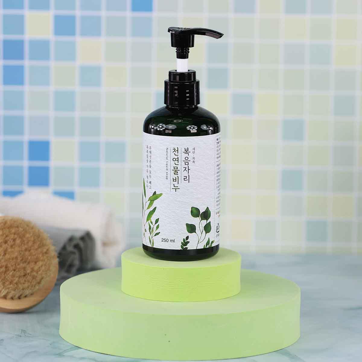 복음자리 천연물비누 250ml 세안목욕 동시사용 온가족 민감피부 천연 바디워시