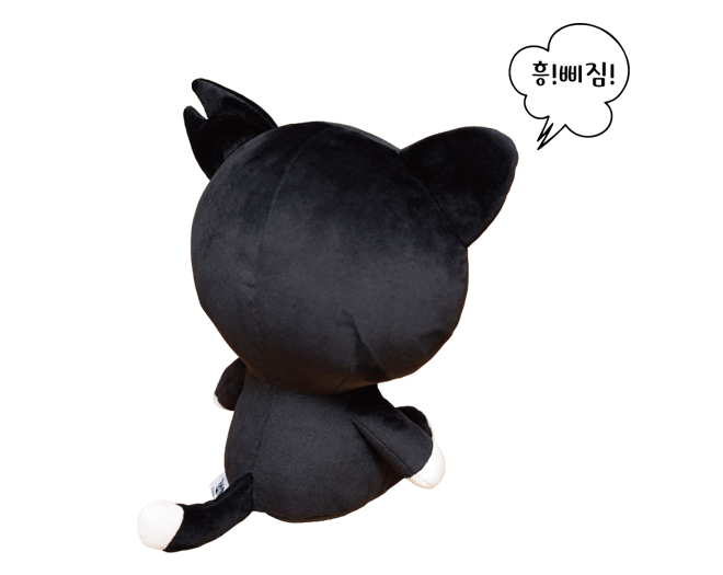 블랙캣나루인형