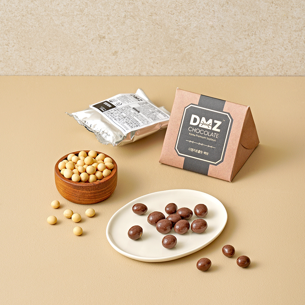 DMZ 파주 장단콩 삼각 초콜릿 120g