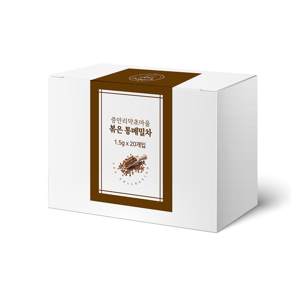 국산 볶은 껍질 통메밀차 티백차 토종 햇곡물-증안리약초마을협동조합-차세대 판로플랫폼 스토어(STORE) 36.5