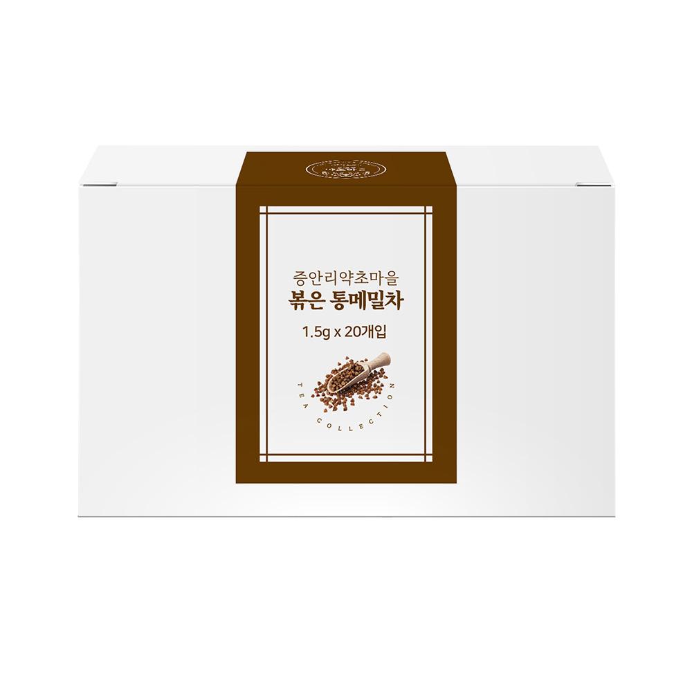 국산 볶은 껍질 통메밀차 티백차 토종 햇곡물