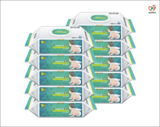 프리미엄 플레인 물티슈_캡형 -사회적협동조합 우리누리-차세대 판로플랫폼 스토어(STORE) 36.5