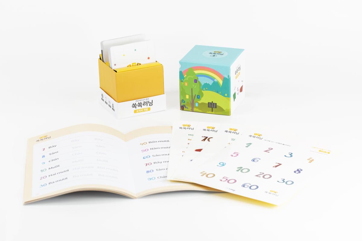다문화 쏙쏙러닝 삼중언어 이중언어 베트남어 낱말 카드게임 -크레몽-차세대 판로플랫폼 스토어(STORE) 36.5