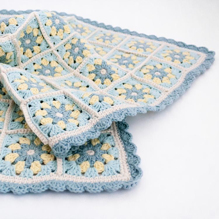 모티브 블랭킷(블루) DIY패키지