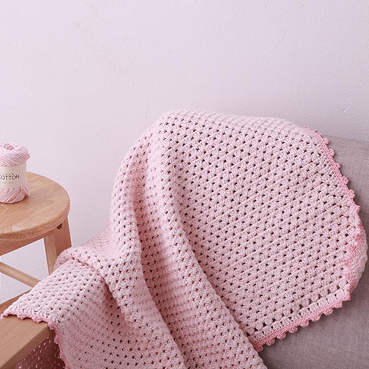 베이비 블랭킷(핑크) DIY패키지