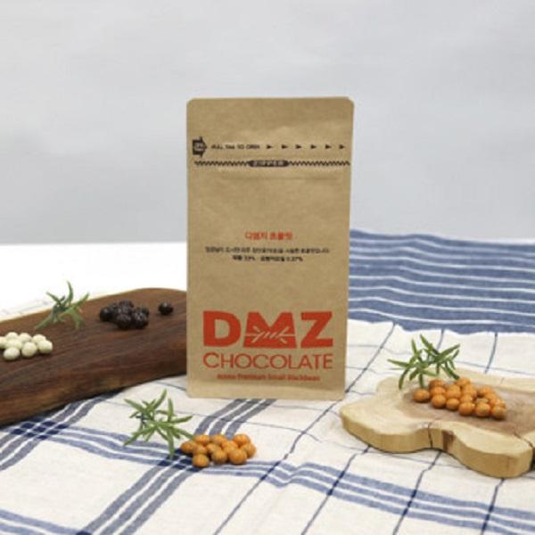 [경제강대][DMZ 드림푸드] 파우치 장단콩 초콜릿 (밀크 서리태, 화이트 백태, 녹차 청태, 오렌지 약콩) 100g-농업회사법인 디엠제트드림푸드주식회사-차세대 판로플랫폼 스토어(STORE) 36.5