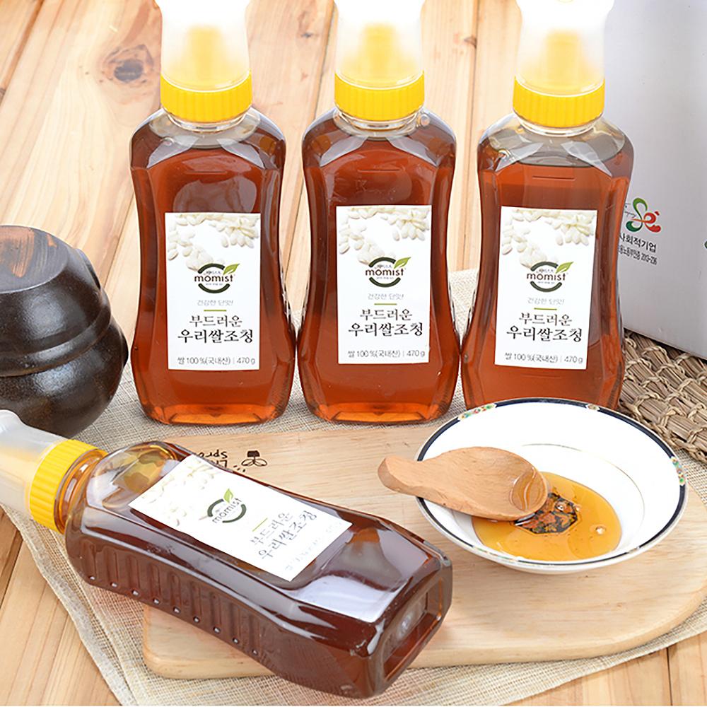 부드러운 우리쌀 조청 460g 2입 세트