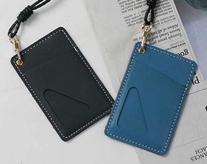 레더스쿨 가죽공예 DIY 카드 목걸이 케이스 집콕취미 키트