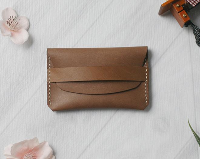 레더스쿨 띠 카드 지갑 가죽공예 DIY 키트