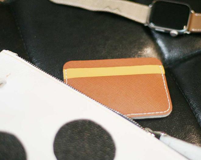 레더스쿨 슬림 카드 지갑 가죽공예 DIY 키트