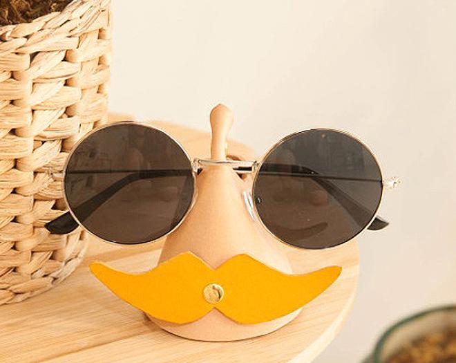 롤시 베지터블 가죽 돋보기 안경 거치대 선글라스 받침 인테리어 소품