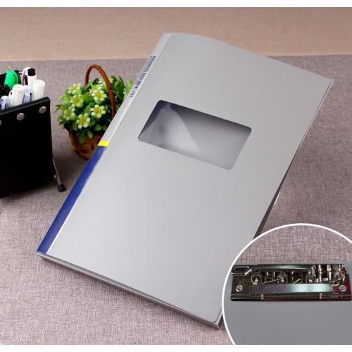 A4진행문서화일PP(회색)_(100EA/박스)-사)샛별공동체 샛별재활원-차세대 판로플랫폼 가치장터