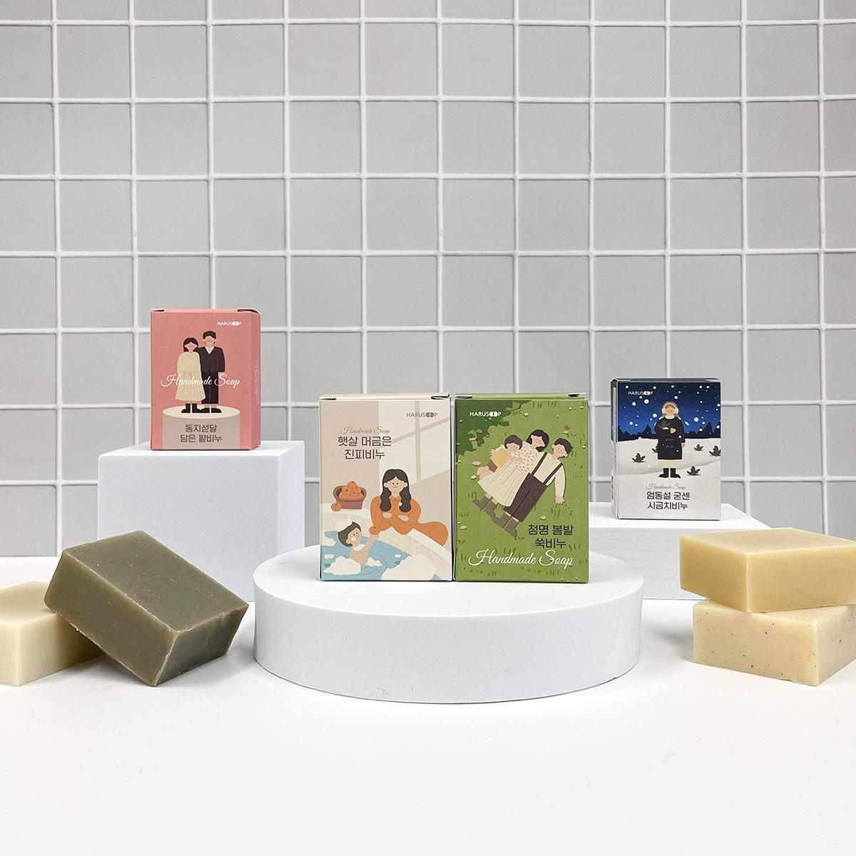 하루숲 자연에서 온 CP비누 선물세트-사회적협동조합경기시흥작은자리지역자활센터-차세대 판로플랫폼 스토어(STORE) 36.5