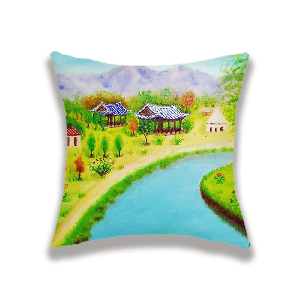 [베이직 쿠션] 산사의풍경_송인식X서로의다름