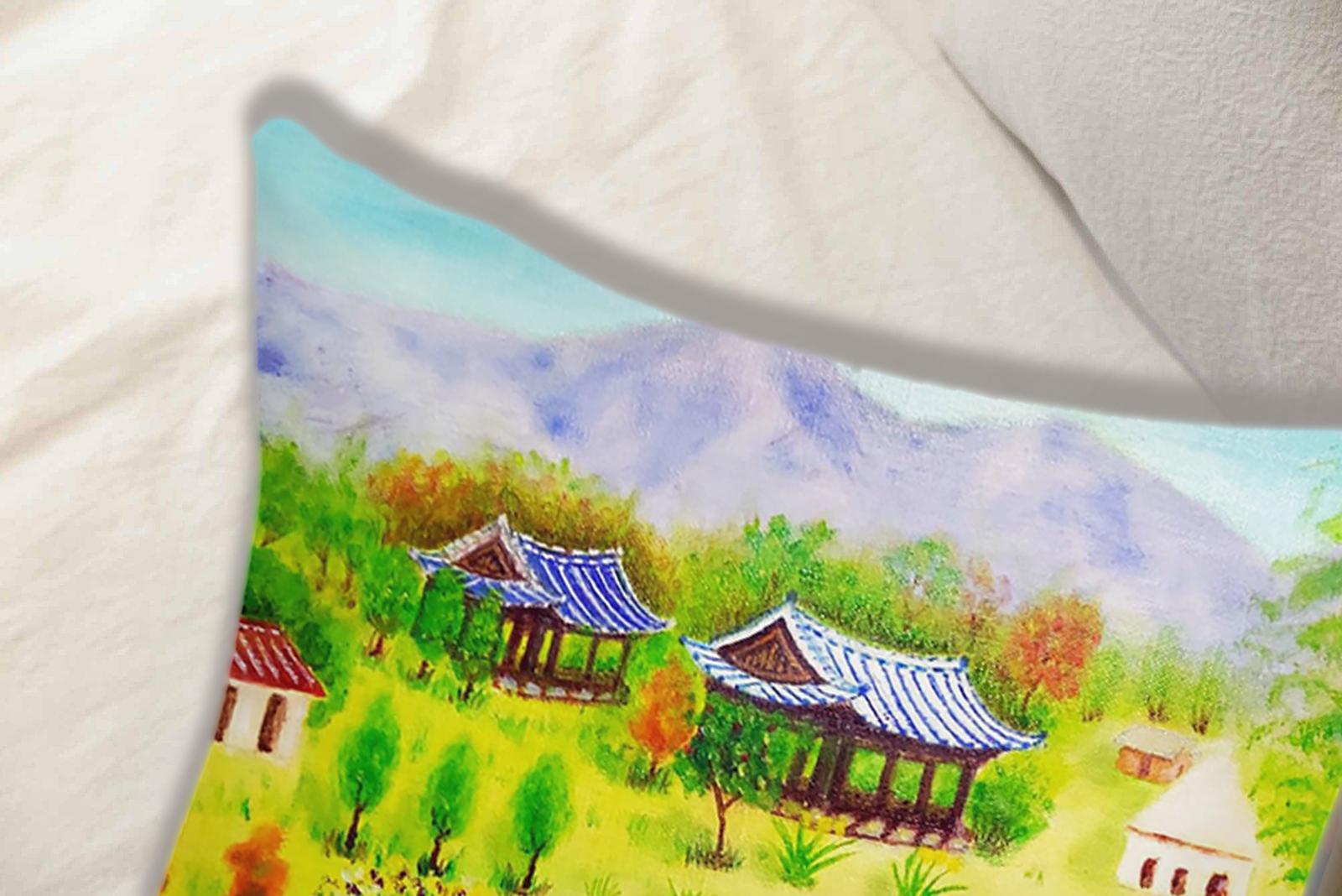 [베이직 쿠션] 산사의풍경_송인식X서로의다름