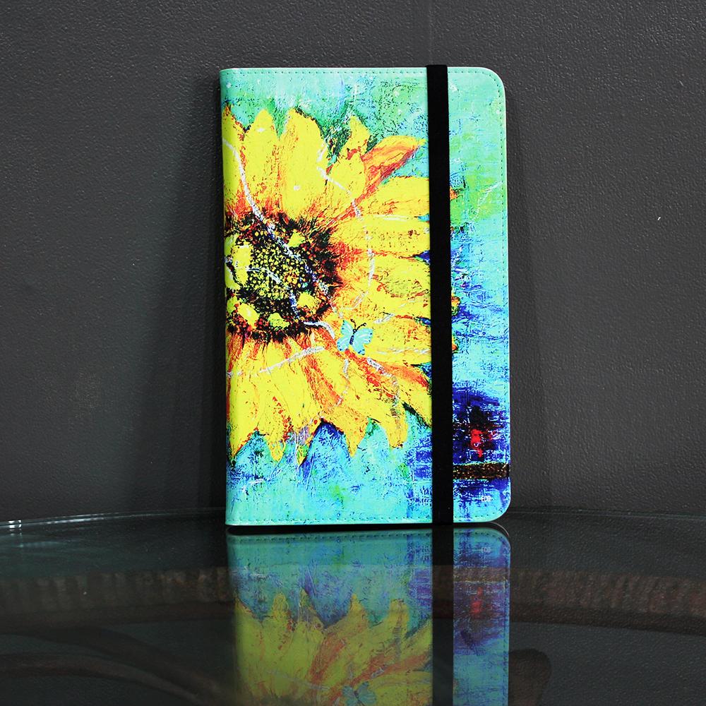 노트폴리오_노트패드_행복나누기_비건레더_친환경 한지 커버