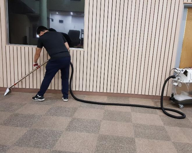 [경기/군포] 건물청소 서비스 / 바닥왁스 카페트청소 에어컨청소 바닥청소