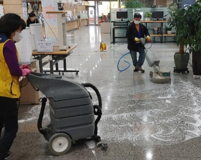 [경기/군포] 건물청소 서비스 / 바닥왁스 카페트청소 에어컨청소 바닥청소-(주)영진크린-차세대 판로플랫폼 가치장터