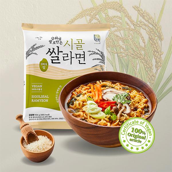 [인천로컬푸드] 강화섬쌀로 만든 시골쌀라면 20개입 (box) -인천로컬푸드생산자협동조합-차세대 판로플랫폼 스토어(STORE) 36.5