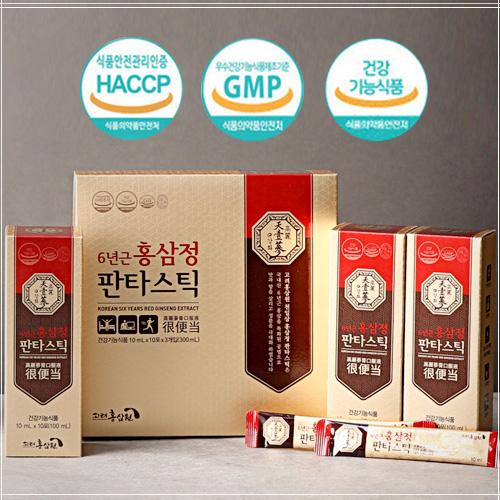6년근 홍삼정 판타스틱 10ml x 30포-고려홍삼원 주식회사-차세대 판로플랫폼 스토어(STORE) 36.5