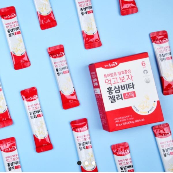 먹고보자 홍삼 비타 젤리 20g x 30포-고려홍삼원 주식회사-차세대 판로플랫폼 스토어(STORE) 36.5