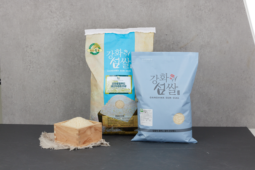 [인천로컬푸드] 강화도 유기농 백미(삼광) 4kg