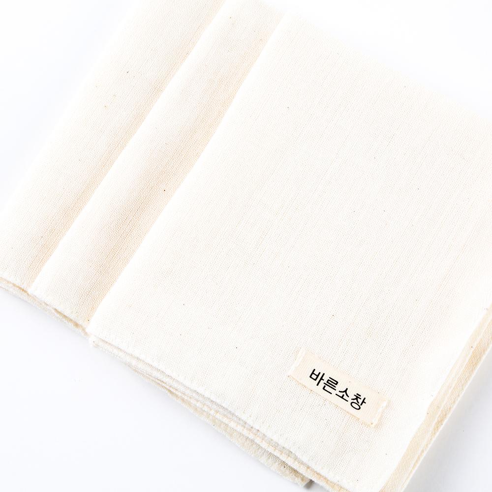 퀸비 제로웨이스트 바른소창 순면행주 2겹-주식회사 퀸비스토어-차세대 판로플랫폼 스토어(STORE) 36.5