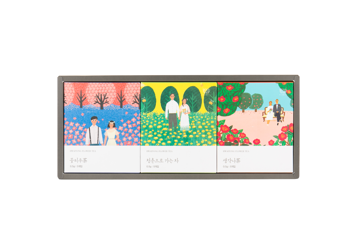 할매화첩 건강꽃차3종-화이통협동조합-차세대 판로플랫폼 스토어(STORE) 36.5