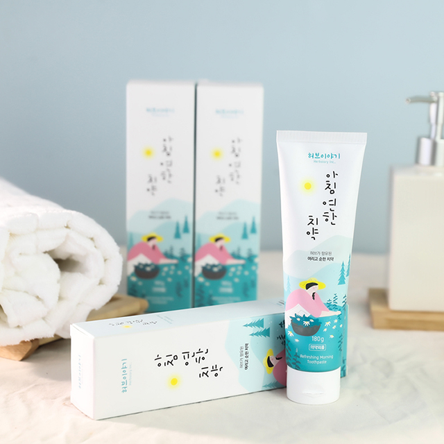 아침연한 허브 치약 의약외품 무불소 임산부 치약-협동조합 허브이야기-차세대 판로플랫폼 스토어(STORE) 36.5