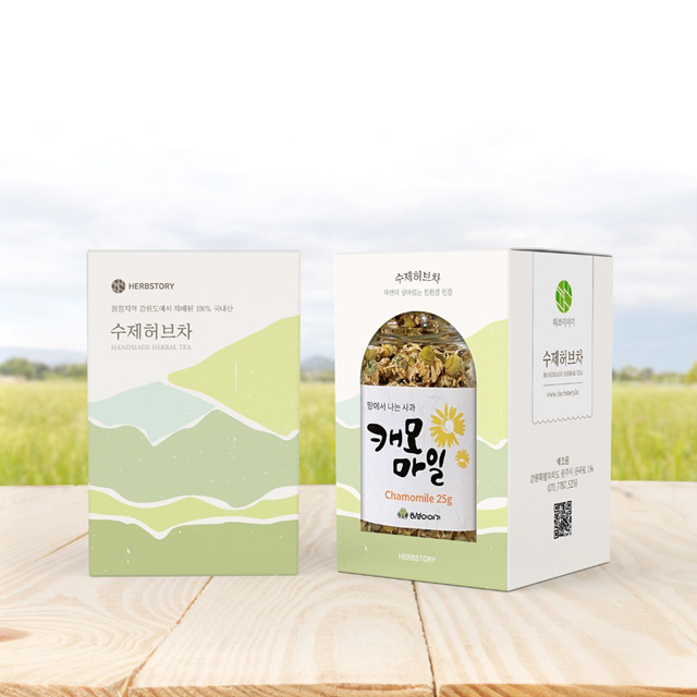 수제 허브차 잎차 원물 카모마일 로즈마리 25g 병타입 병차 택1