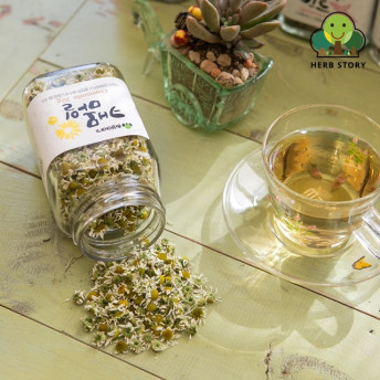 수제 허브차 잎차 원물 카모마일 로즈마리 25g 병타입 병차 택1